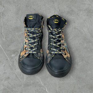 Batman Converse Chuck Taylor All Star High-Top Sneakers Youth Size 8 Camouflage